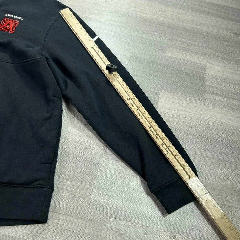Apothic Nike Sweatshirt Mens 2XL Black 1/4 Zip Fleece Mock Neck A DX6718-010